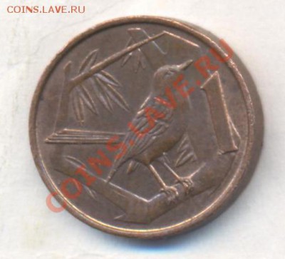 Каймановы о-ва 1 цент 1972 г.До 25.12.13 г. 22-00 МСК . - Кайманы 1 ц 1972 1
