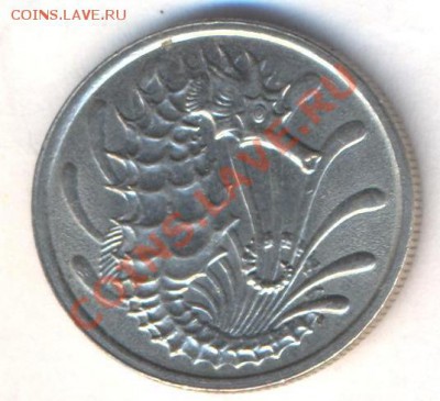 Сингапур 10 центов 1976 г.До 25.12.13 г. 22-00 МСК . - Сингапур 10 ц 1976 1