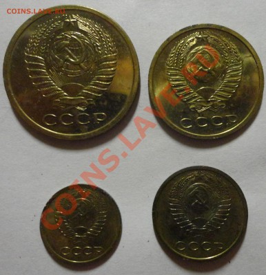 1,2,3,5 копеек 1974  года из набора - DSC02156.JPG