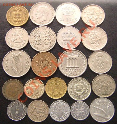 37 разных монет (см. фото и описание). До 24.12_22.04мск - 6830