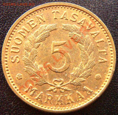 Финляндия_5 марок 1951; до 24.12_22.16мск - 6975