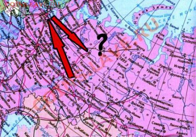 Вскрыли пакет в Питере... - карта России