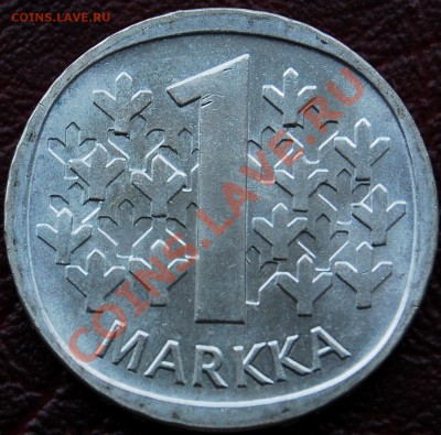 ФИНЛЯНДИЯ - 1 марка 1966 - С РУБЛЯ - до 30 декабря - 393