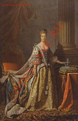 Шарлотта Мекленбург-Стрелицкая - 300px-Allan_Ramsay_-_Queen_Charlotte_(Indianapolis_Museum_of_Art)