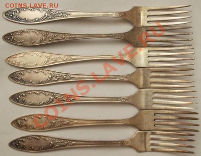 ложки вилки мельхиор СССР оценка - dscf3450