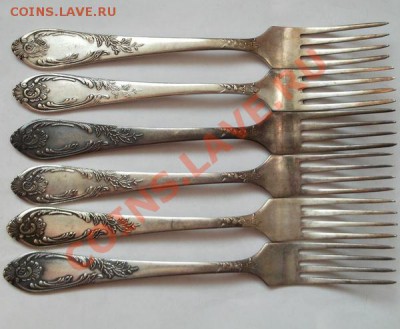 ложки вилки мельхиор СССР оценка - dscf3470