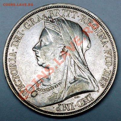 Славная британская серебряная крона 1893; до 28.12_22.00мск - 7195