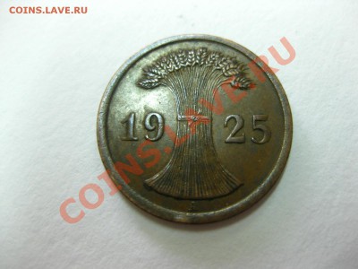 ВЕЙМАР,2 рейхспфеннига 1925А (бронза,колосья)!!до28.12.2013 - IMG_0100.JPG