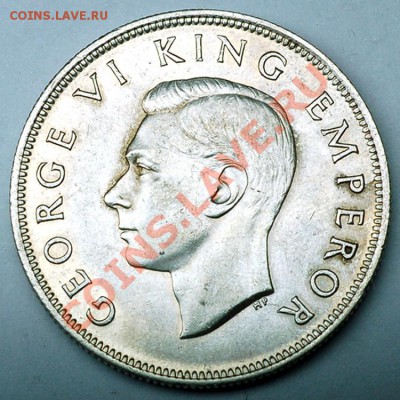 Новая Зеландия_памятные полкроны 1940; до 28.12_22.10мск - 7207