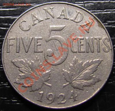 Z03 Канада 5¢ 1924 F до 03.01 в 22°° - Z03 Canada 5c 1924_1