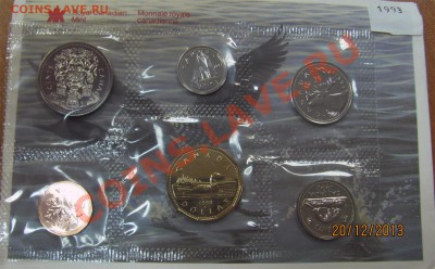 Z57 Канада годовой набор 1993 Proof Like до 03.01 в 22°° - Z57 Canada Set 1993_2