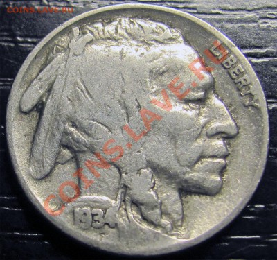 Z74 США 5¢ Buffalo Nickel 1934 до 03.01 в 22°° - Z74 Buffalo 1934_1