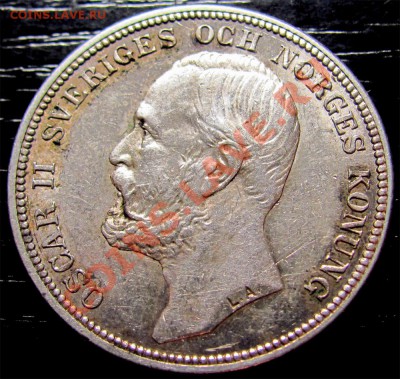 aUNC до 03.01 в 22°° - V55 Sweden 2 kr 1907_1