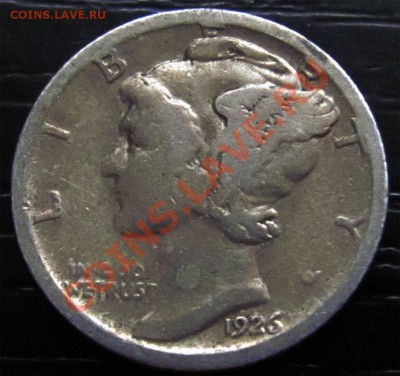 Z81 Ag США 10¢ 1926s Mercury Dime до 03.01 в 22°° - Z81 Dime 1926s_2