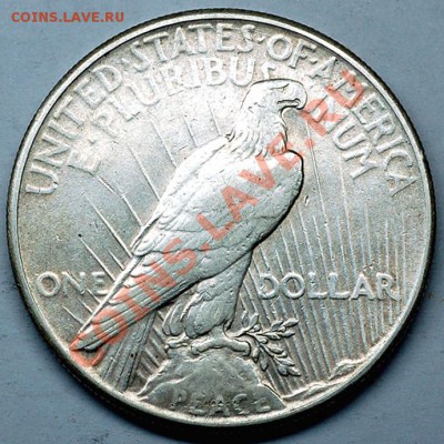 США_отличный серебряный "Peace Dollar" 1925S; до 28.12_22.58 - 7230