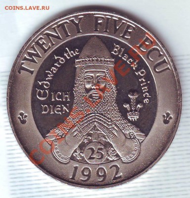 Уэльс.25 Экю.1992.до 03.01.2014 - 19920078.JPG