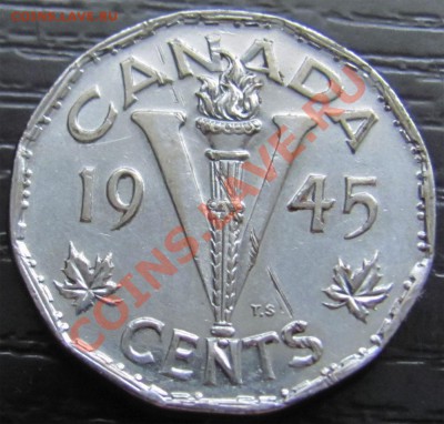 Z98 Канада 5¢ 1945 Victiry Nickel до 04.01 в 22°° - Z98 5c 1945_2