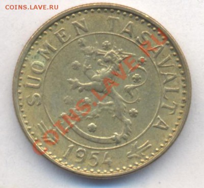 Финляндия 20 марок 1954 г. До 31.12.13 г. 20-00 МСК . - Финляндия 20 м 1954
