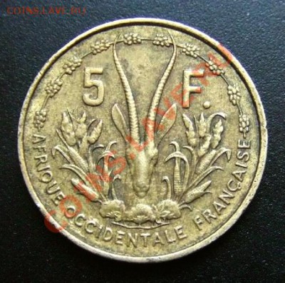1 - Франц. Западная Африка 5 франков (1956) Р