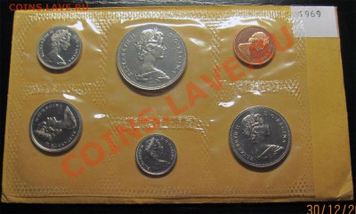 A02 Канада годовой набор 1969 Proof Like до 05.01 в 22°° - A02 Canada Set 1969_1