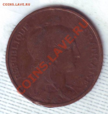 Франция.5 Сантимов.1912. до 5 Января - 19120007.JPG