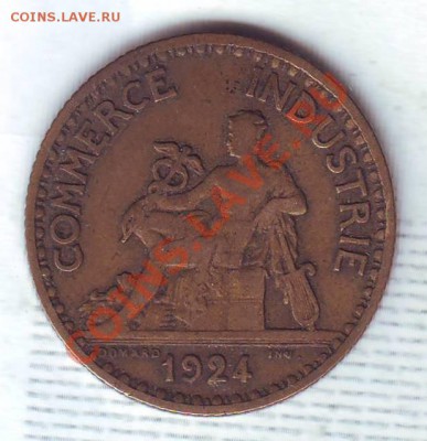 Франция.Франк.1924. до 5 Января - 19240020.JPG