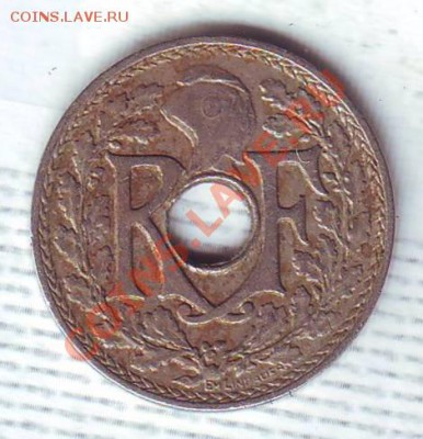 Франция.5 Сантимов.1922. до 5 Января - 19220024.JPG