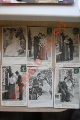 Открытки начала 20 века. 6шт №5 до 5.01.2014 - IMG_5100.JPG