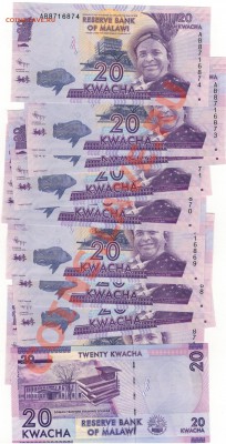 Малави 20 квача 2012 (10шт) 06.01.2014 в 22.00мск (7355) - Изображение 002
