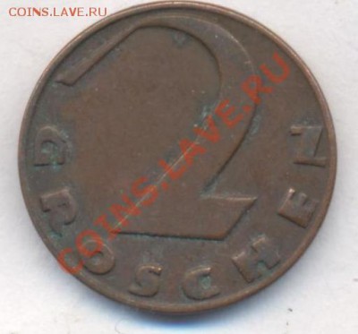 Австрия 2 грошен 1925 г.До 3.01.14 г. 22-00 МСК . - Австрия 2 г 1925 1