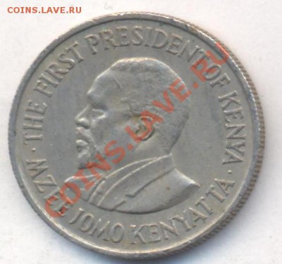 Кения 50 центов 1971 г.  До 3.01.14 г. 22-00 МСК . - Кения 50 ц 1971 1