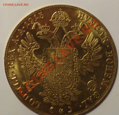 4 дуката Австрия 1915 г. оценка, подлинность - Дукат 2