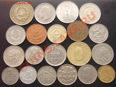 47 разных монет (см. фото и описание). До 02.01_22.00мск - 7168