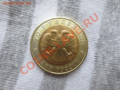 50 рублей. Красная книга. Зубр. - IMG_1052.JPG