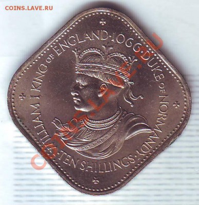 Гернси.10 Шиллингов.1966.Нормандия. до 10 Января - 19660064.JPG