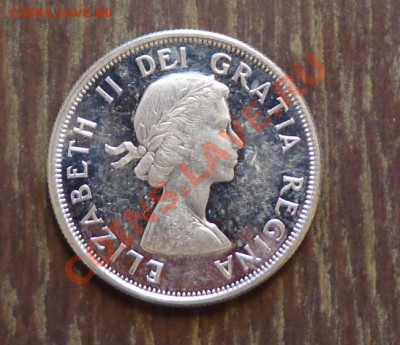 КАНАДА - 50ц 1963 ЮНЫЙ ПОРТРЕТ ШИКАРНАЯ! до 29.12, 22.00 - канада 50 центов - 1963- 1