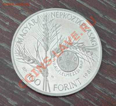 ВЕНГРИЯ - 100 форинтов ЖЕНЩИНА С БУХАНКОЙ ФАО 9.01, 22.00 - женщина с буханкой - 2