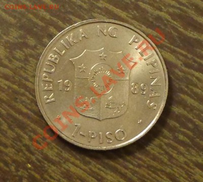 ФИЛИППИНЫ - 1 писо 1989 ДЕКАДА КУЛЬТУРЫ до 9.01, 22.00 - филиппины декада культуры -2