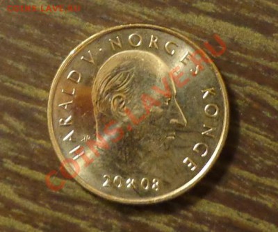 НОРВЕГИЯ - 10 крон ОЧКИ 2008 АЦ до 9.01, 22.00 - норвегия 10 крон ачки - 2