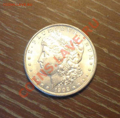 США - МОРГАН-ДОЛЛАР 1902 АЦ! до 9.01, 22.00 - морган доллар 1902 - 2