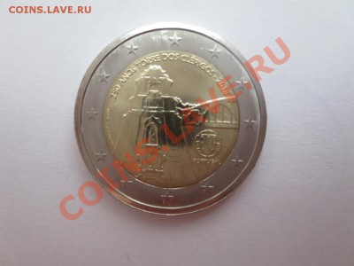 РОЛЛ,2 евро, Португалия, колокольня Торре-душ-Клеригуш UNС - IMG_0990.JPG