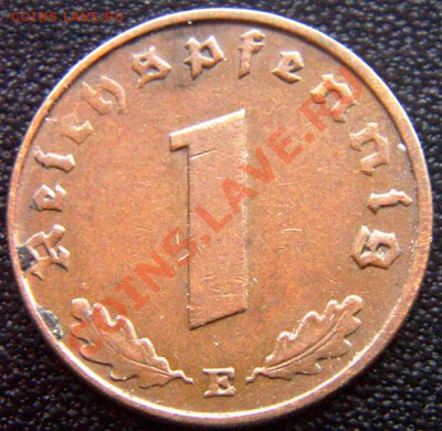 Германия (3-й Рейх)_1 рейхспфенниг 1937(Е); до 05.01_22.22мс - 7265