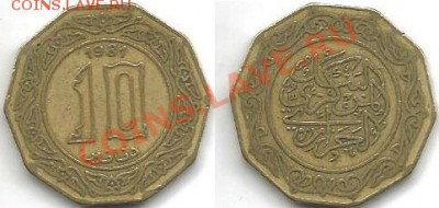 Алжир, 10 динар–1981г. до 21.00 мск 11.01.2014 - Алжир-10 динар