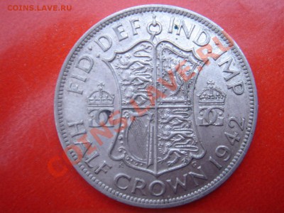2 кроны 1942 Георг 6 до 10.01 22 - Полукрона 1942-1.JPG