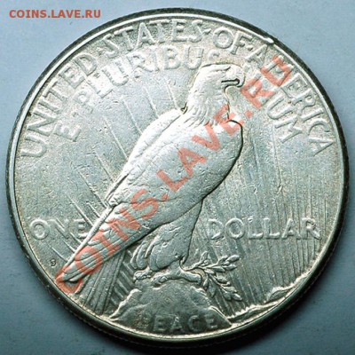 США_отличный серебряный "Peace Dollar" 1925S; до 06.01_22.26 - 7228