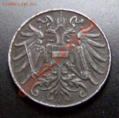 1 - Австрия 2 геллера (1918) железо А
