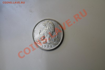 1 франк 1939 год Бельгия - IMG_6551.JPG