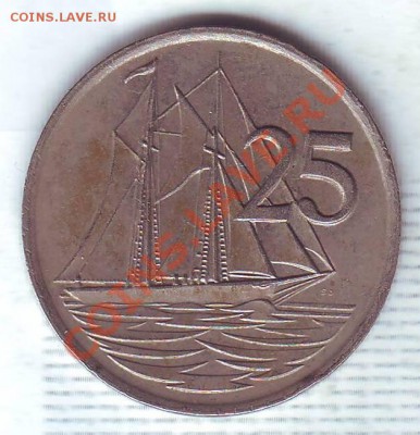 Кайманы.25 Центов.1982.Парусник. до 12 Января - 19820078.JPG