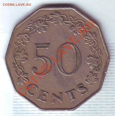 Мальта.50 Центов.1972. до 12 Января - 19720091.JPG