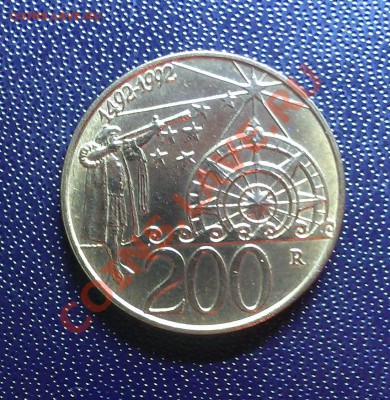 САН МАРИНО КОЛУМБ 200 ЛИР 1992 до 10.01.14 22-00 МСК - IMAG0062